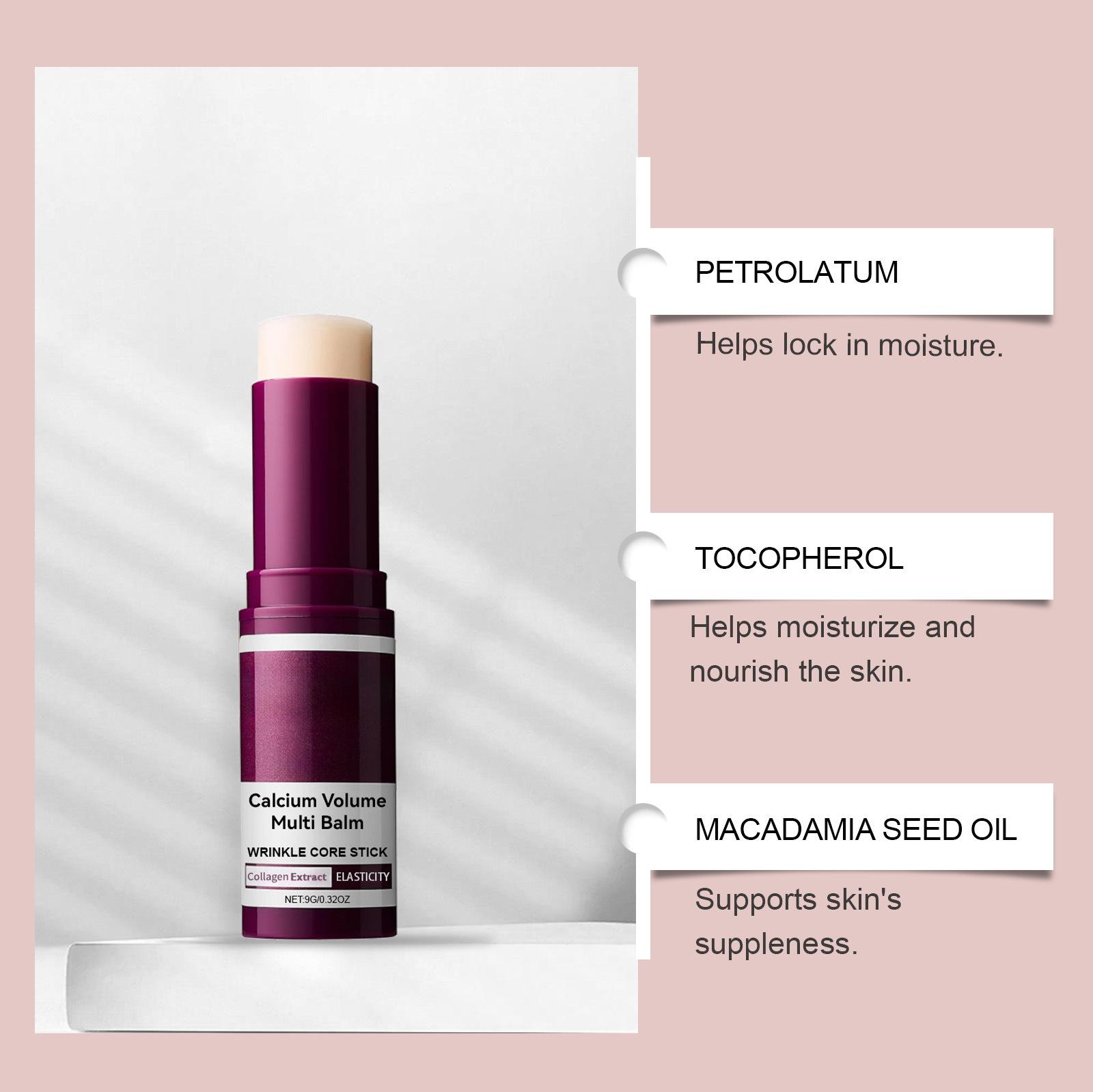 Hydrating Skincare Stick, 9g Deep Moisturizing, Smooth Skin Texture, Glossy Finish, Suitable for Dry Skin Care,  Hydrates Firms & Brightens Eye Area - Compact Travel-Friendly Daily Eye Care - Repairing