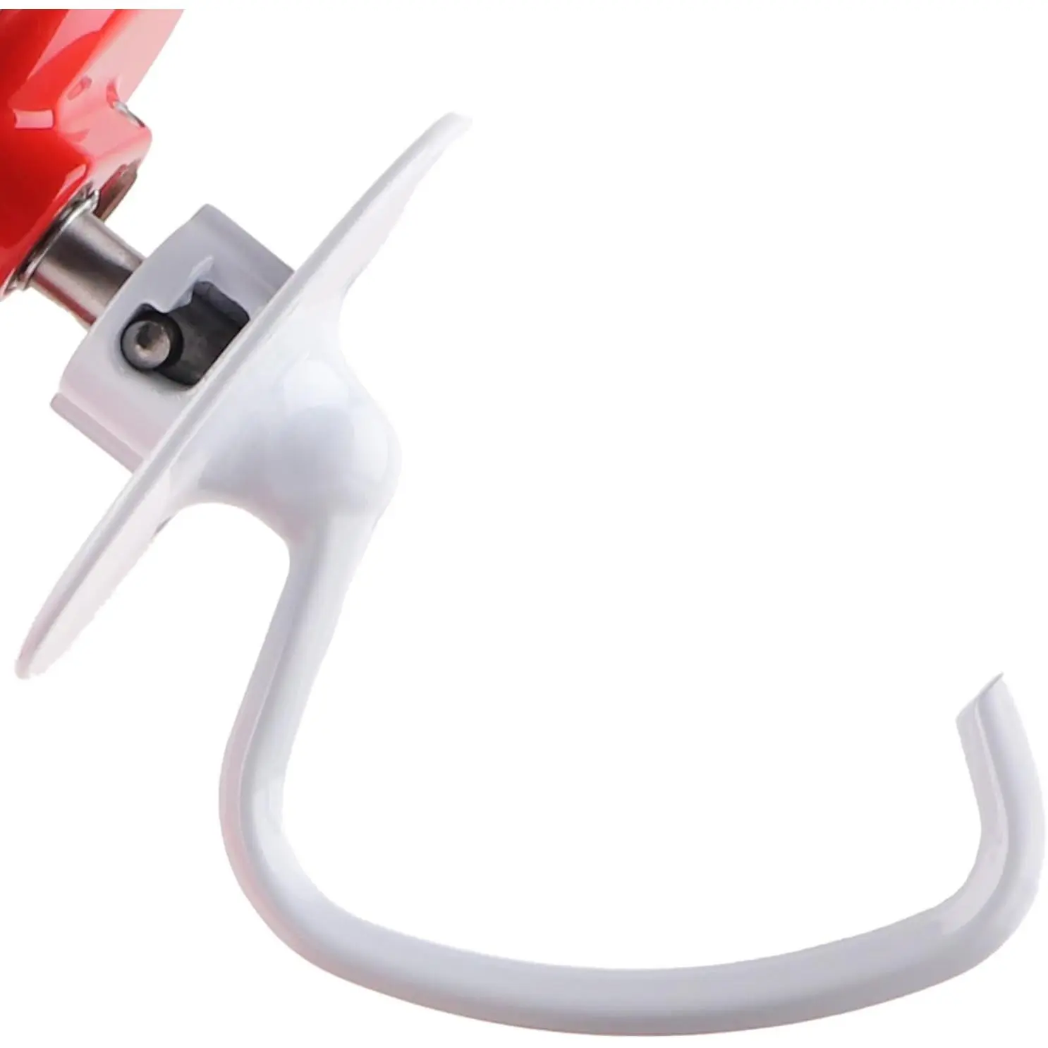 K45DH Coated C-Shaped Dough Hook for KitchenAid Tilt-Head Stand Mixers, Fits 4.5–5 Quart Bowls, Compatible with K45, K45SS, KSM90, KSM110, KSM150, Not Compatible with Bowl-Lift Models