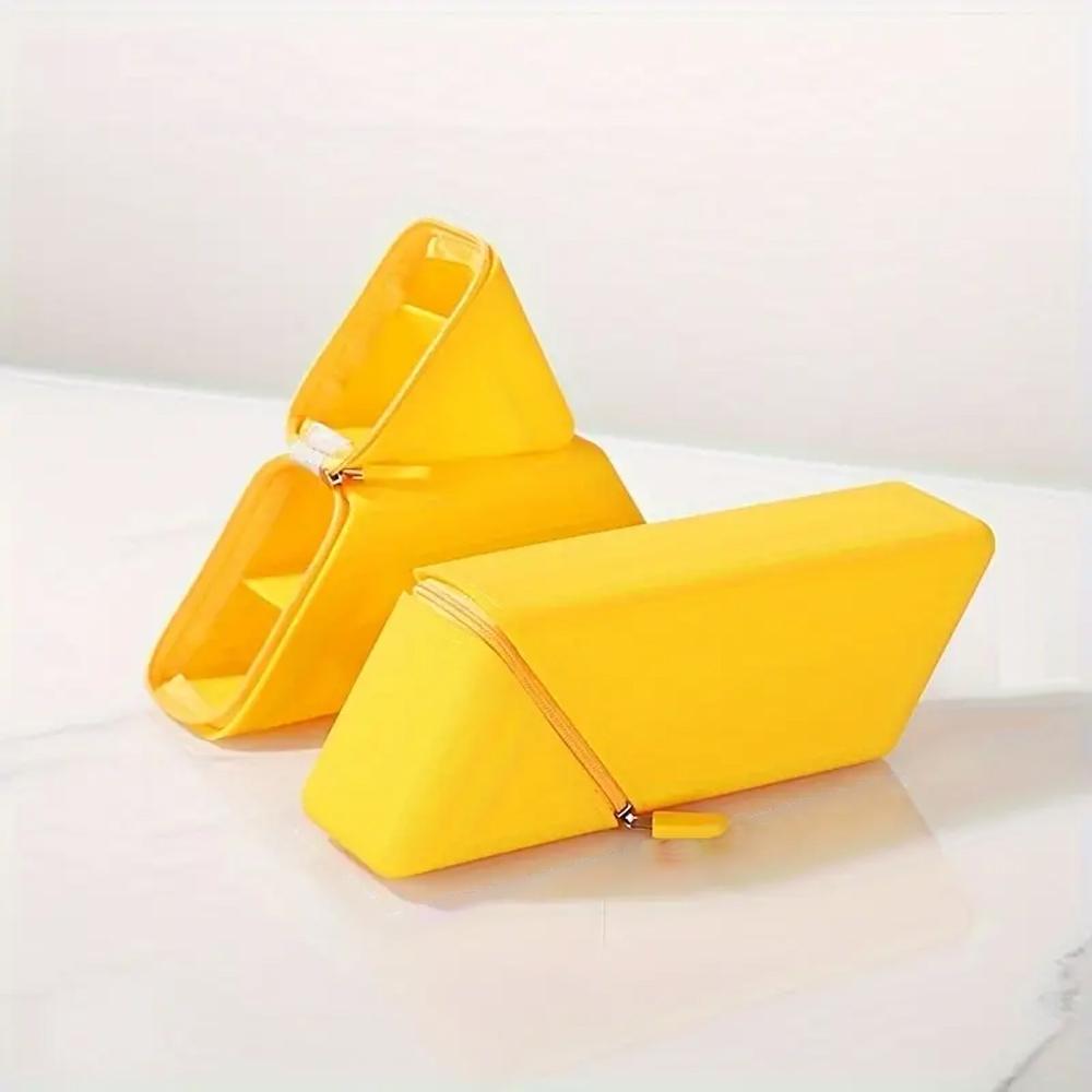 silicone pen holder, foldable large capacity expandable upright pencil case Pencil Bag for desktop office and study, portable and high-quality design, suitable for birthday gifts, Teacher's Day students, office use, Office supplies