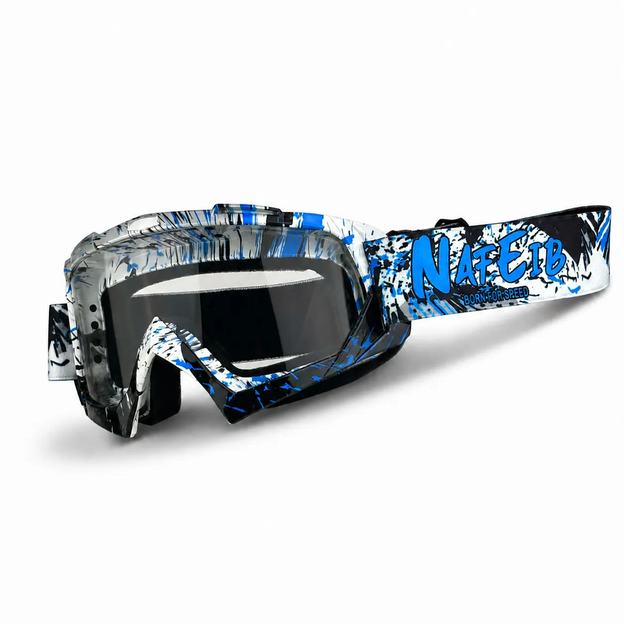 N blue/transparent lens2