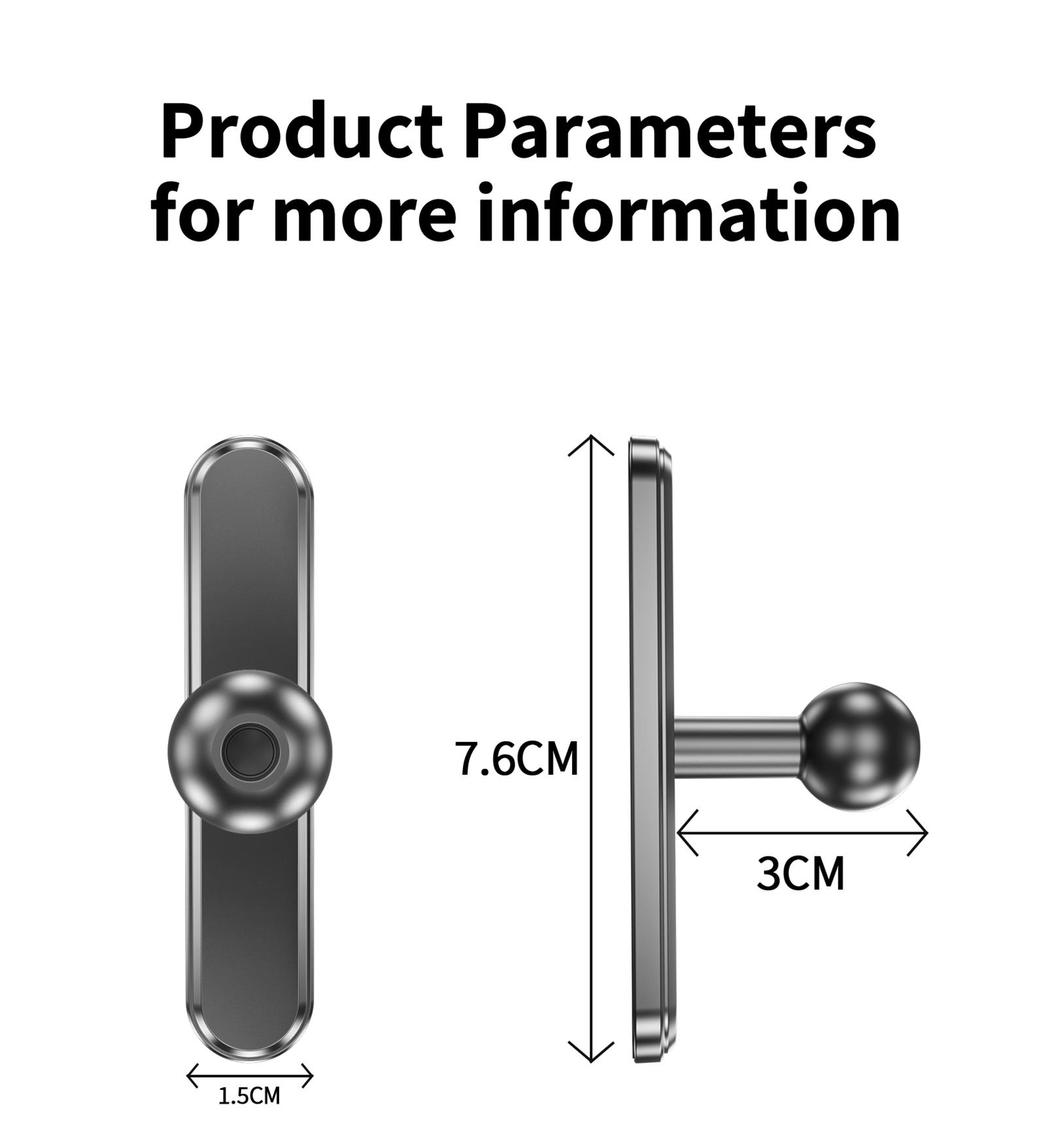 Magnetic Sports Phone Holder Treadmill Gym Locomotive Fuel Tank Kitchen Bathroom Outdoor Phone Holder