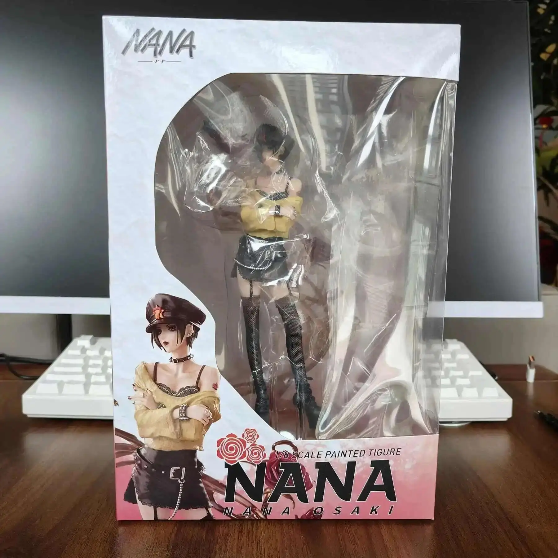 24cm Nana Hachi Anime & Manga Action Figure - Nana Komatsu Oosaki Model Statue, New with Box, 12+ Children Development Collectible Toy for Memory Training & Observation, House Decoration Gift
