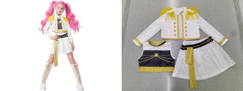 【TikTokShop BlackFriday】2026 KPOP Demon Hunter Rumi Mira Zoey Outfit with Singer Costume Set