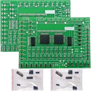 [2 Pack] SMD Soldering Practice Kit, SMT Components Solder Training Kits for Electronics, PCB Board Soldering Practice for Beginners and Adults, DIY Electronic Project