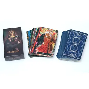 Lubanko Tarot Deck, Wonderful Graphic Design, User-Friendly Vit System, Handy Divination Tool for Beginners, Perfect for New Users