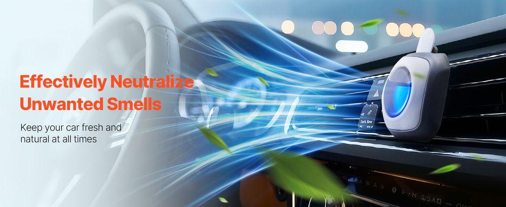 Car Air Freshener 6-Pack New Car Scent Vent Clip 4ml Each Vent Air Fresheners