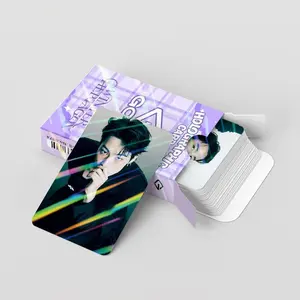 124Pcs/Set Korean Stars Boy Band GOT7 Lomo Card Jackson Wang Small Cards Photocard With Stickers Fans Support Card