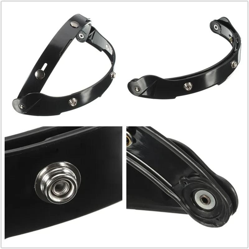 Three Buckle Bubble Visor for Three-Button Helmets Flip-Up Motorcycle Helmet Visor Capacete Lens Visera Cosco Moto Accessories