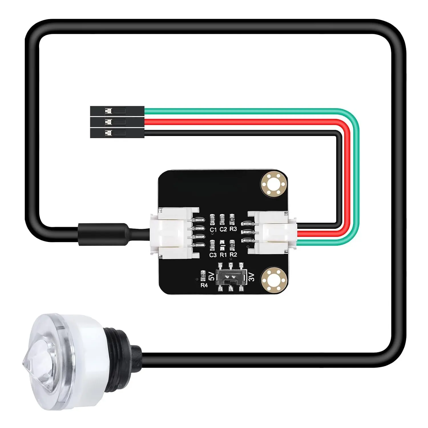 Contact Photoelectric Liquid Level Sensor for Arduino Raspberry Pi | Detect Liquid by Probe Contact, for Automatic Irrigation Systems, Aquariums, , The Garden, Agriculture.