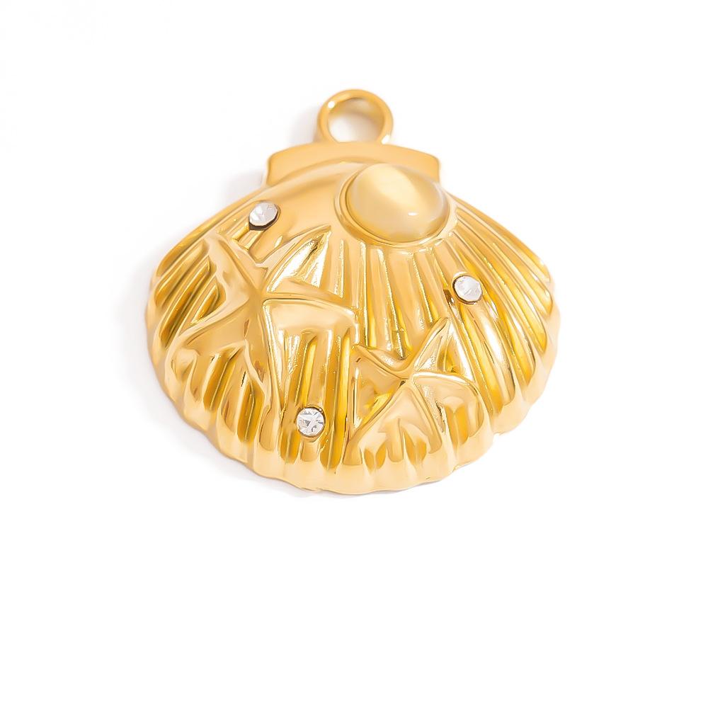 Titanium steel DIY jewelry accessories, stainless steel necklaces, bracelets, pendants, 18K gold pendants, accessories, and ornaments