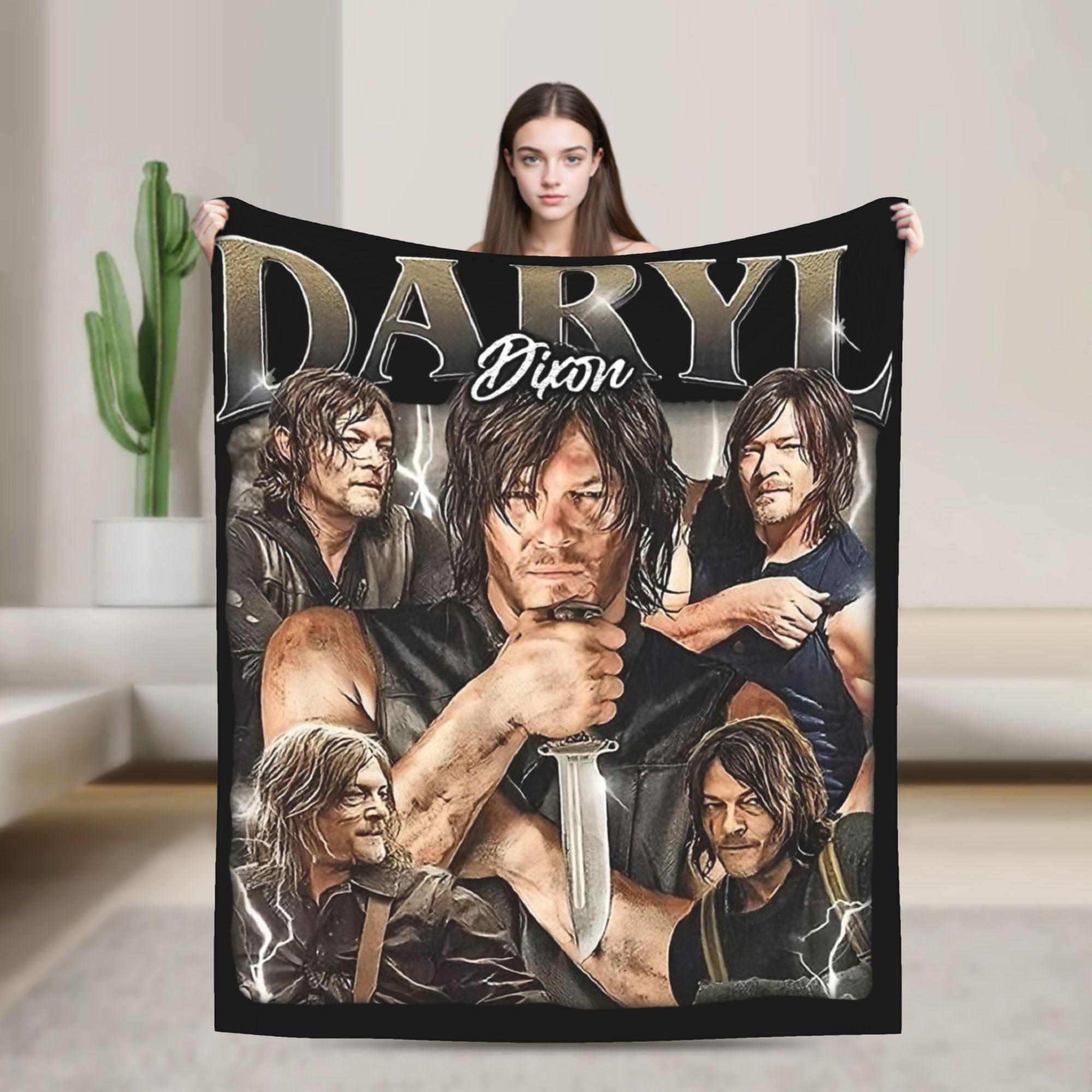 Daryls Dixon The Walking Dead Blankets Flannel Autumn/Winter Super Warm Throw Blanket for Home Travel Bedding Throws