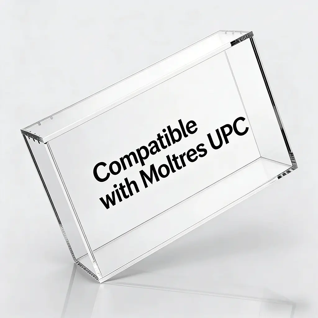 Acrylic Case Compatible With Moltres UPC Magnetic Lid