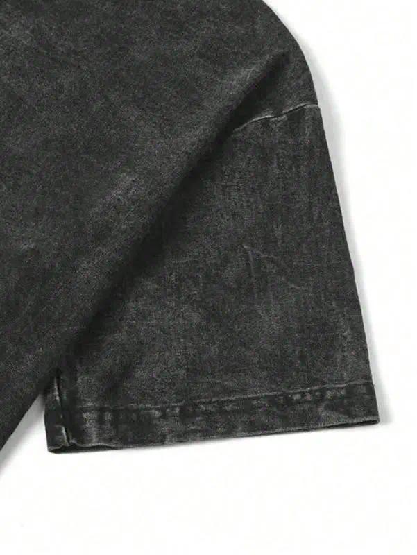 Retro Vintage Inosuke Hashibira - Demon Slayer Anime Double Printed Vintage Washed Tee Unisex Oversize Anime Manga Washed Heavyweight Cotton T-shirt, Gift For Anime Fan, Anime Lover Unisex 100% Cotton T-shirt