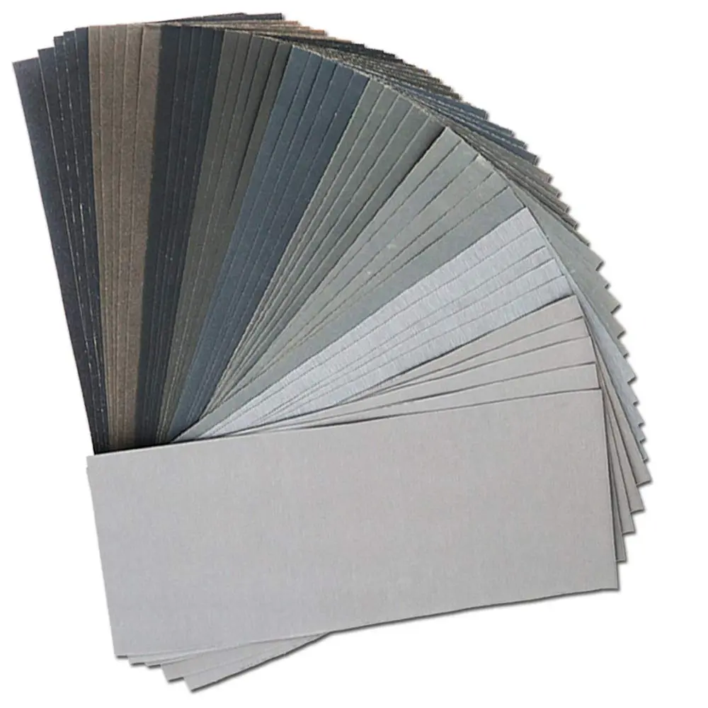 45 count Wet Dry Sandpaper, 400/600/ 800/1000/ 1200/1500/ 2000/2500/ 3000 Grit  Sanding Sheets for Automotive Polishing, Metal Sanding,  Furniture Finishing, 9 x 3.6 Inch by