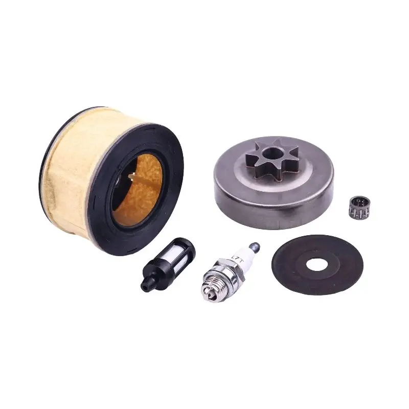 FridayParts Clutch Sprocket Assembly Tune-Up Kit with 1141-640-2001, 1121-160-2051 Parts for Stihl Chainsaw MS271/MS291 Clutch Kit