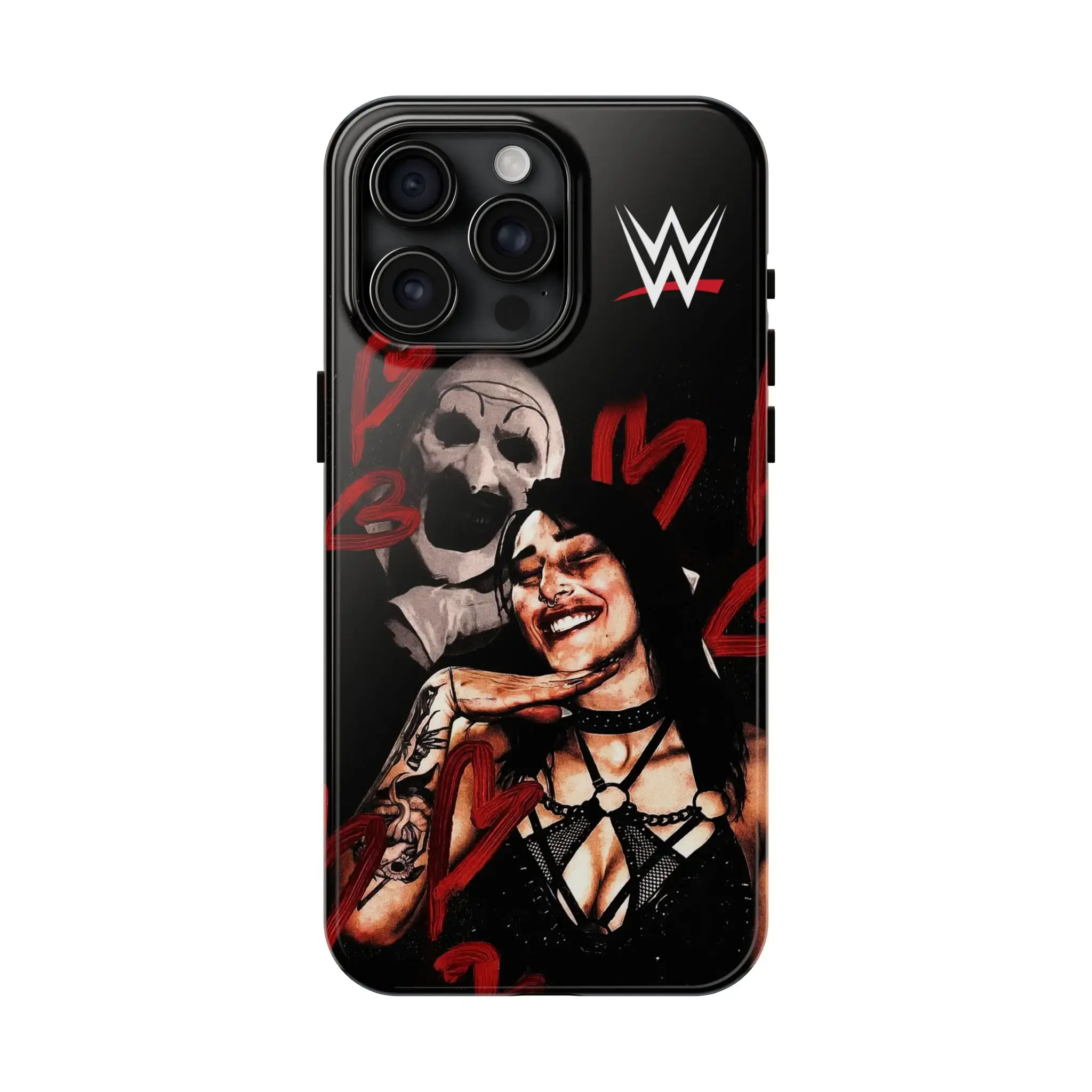 Rhea Ripley Design Film-Style Phone Case for Wrestling Fans - Compatible with iPhone 17 Air, Pro Max, 16, 15, 14, 13, 12 - Wrestling Fan Gift