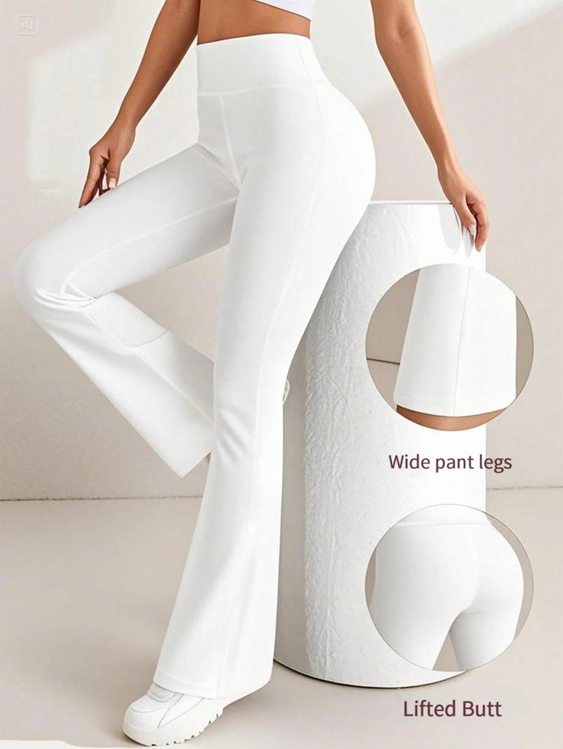 PETITE Slimming High-Rise Bootcut Leggings - Stretch Fabric, Flare Fit For Yoga & Fitness, Breathable Women's Gym Wear