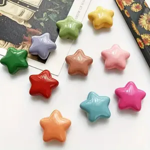 10Pcs Star Shaped Fridge Magnets, 2026 Cute Mini Decorative Refrigerator Magnets, Strong Hold Photo Note Holder, Stylish Kitchen Home Decor Accessories summervibes