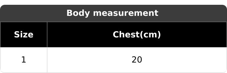 T-shirt warranty card