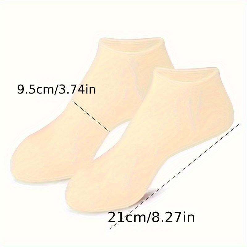 Silicone Foot Care Socks, 5 Pairs Moisturizing Foot Care Socks, Foot Skin Care Tool for Women & Men, Intensive Foot Care, Professional Foot Care Products