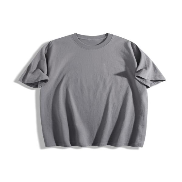 180g 100% pure cotton short-sleeve T-shirt for men and women, solid color round-neck T-shirt, base shirt