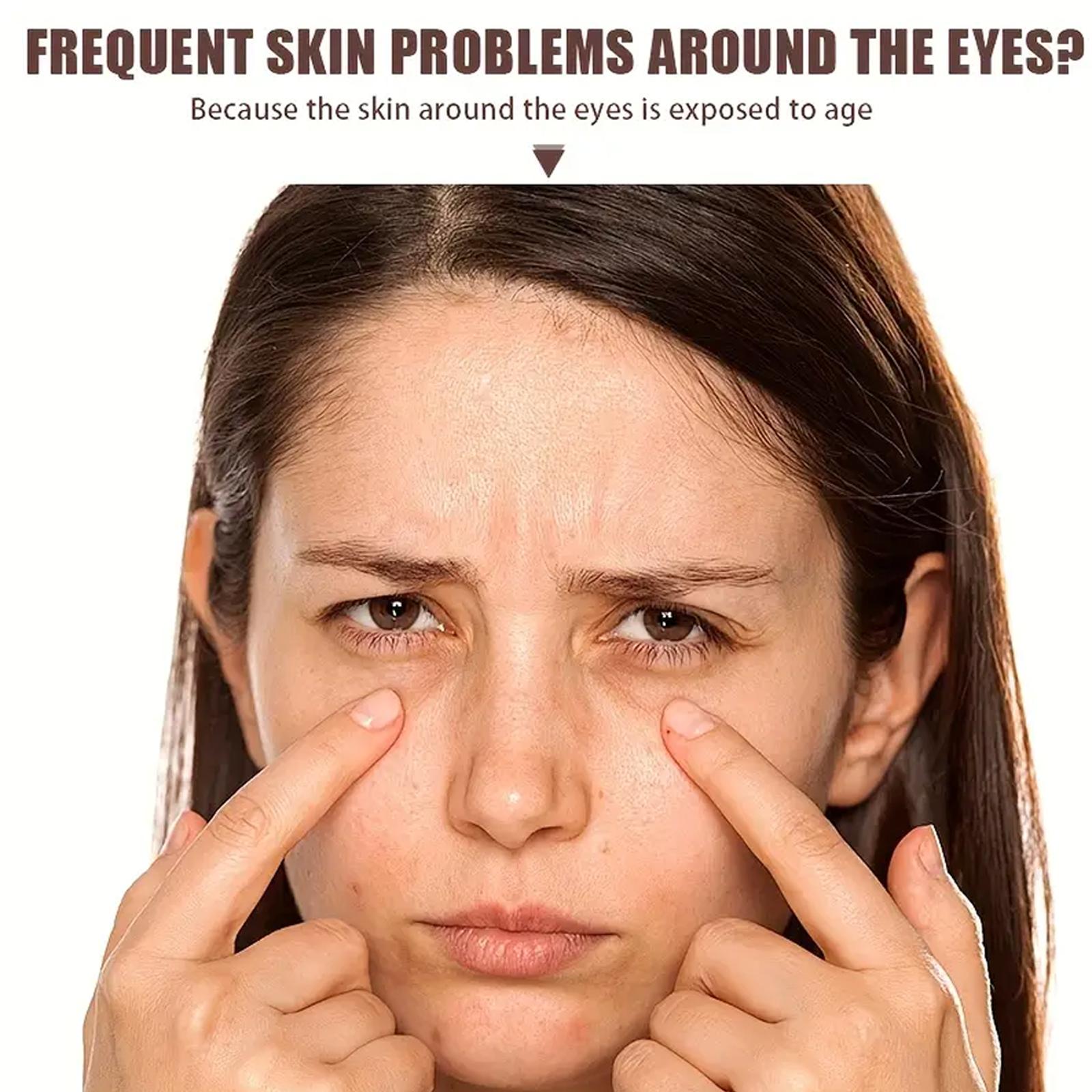 Botax Intense Hydrating Firming Eye Cream 50ML, Infused with Hyaluronic Acid & Aloe Vera, Vitamin E, Moisturizing & Brightening, All Skin Types, Balm