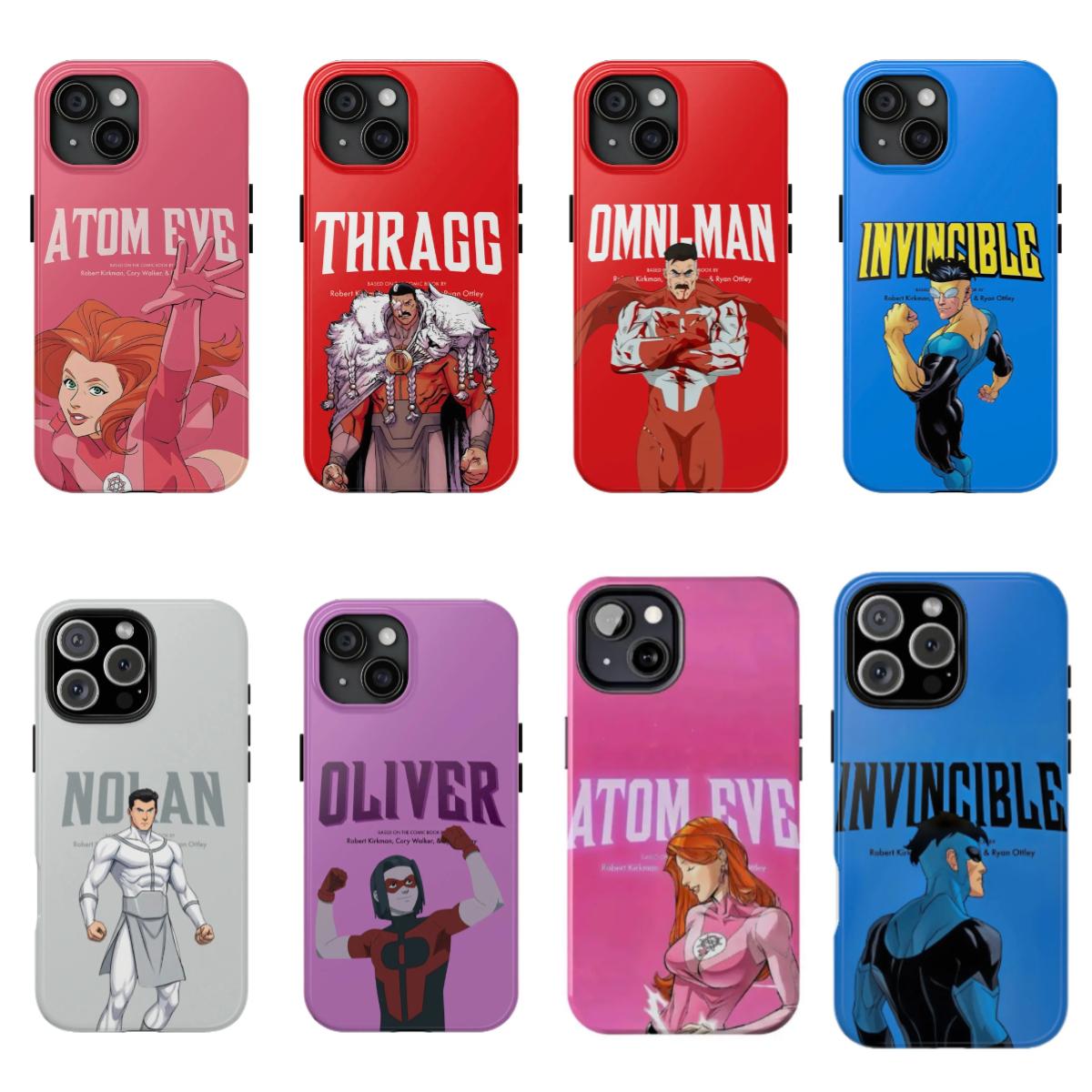 Invincible Double-layer durable phone Cases For iPhone 17 16 15 14 13 12 Promax Pro Plus, hard shell protection ,Unique design,best Gift