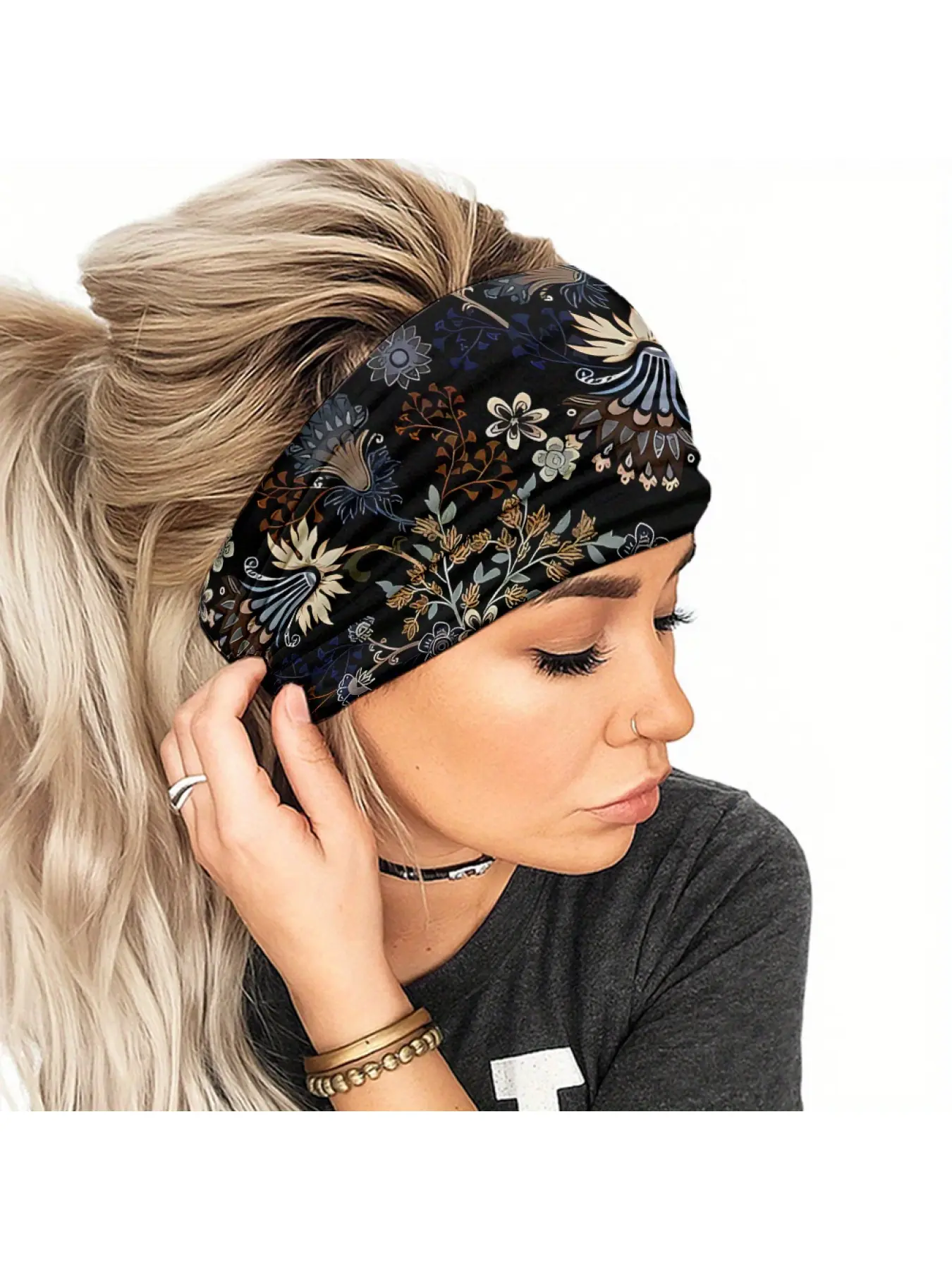 1pc Women's Spa & Fitness Headband Compatible for, Skincare, Face Washing - - Hairband for Spa Treatments, Gym Workouts, Facial Care - Hygienic & Multi-Use Hair Accessory