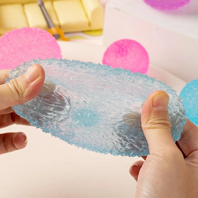 Venting Balls Squishy Fidget Toy Slow Rebound Anxiety Relief Soft Sensory Squeeze Toys for Adults Kids Birthday Gifts Perfect for Stress Relief