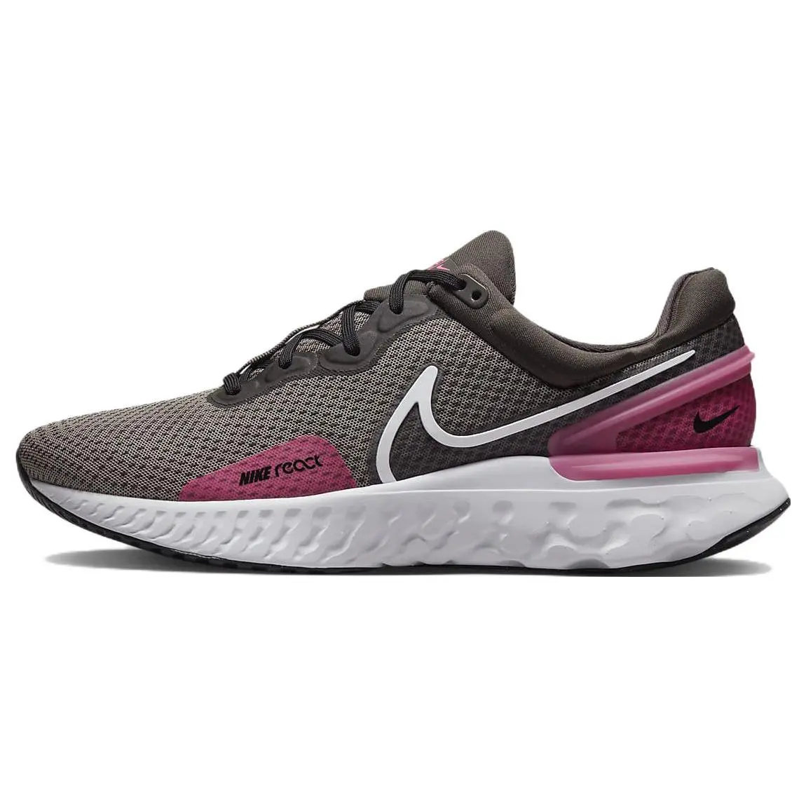 Nike React Miler 3 Men's Running Shoes – Soft, Smooth, Breathable Mesh, Non-Slip Durable Low-Top Verifiable, with credentials and supporting global authentication