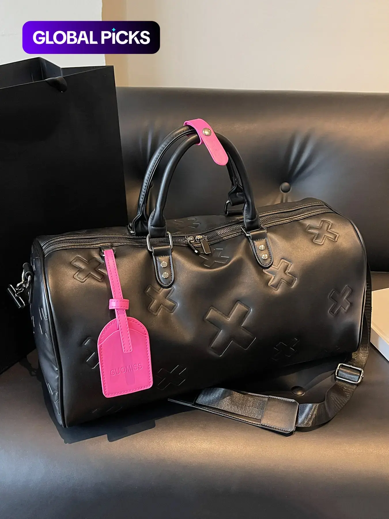 Fashionable and Versatile Travel Bag, Multifunctional Travel Bag, Minimalist Large Capacity Duffels, Lightweight Sports Fitness Bag for Short Business Trips, Casual Commuter Bag, Traveling Bag #GLOBAL PICKS