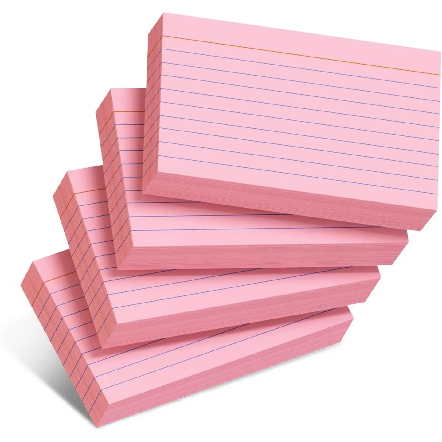 Index Cards 3x5 Inch - 200 Count, Ruled Index Flash Cards for Studying, 180GSM  Note Cards 3x5 Lined Index Cards, Flashcards 3 x 5 Notecards Lined College Ruled Study Card for Office