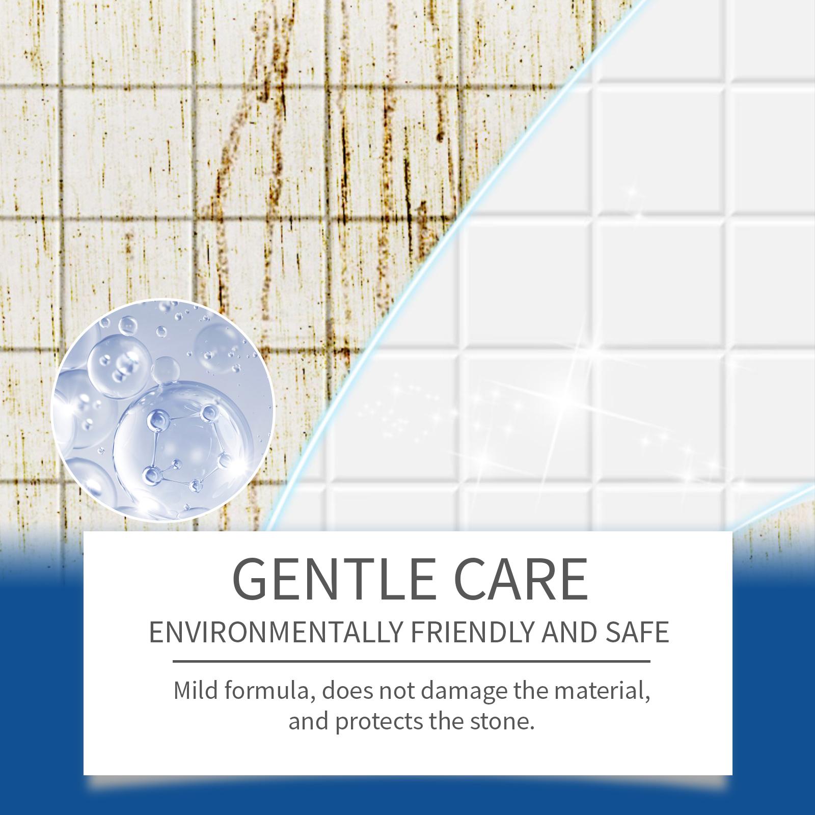 Jaysuing Tile Cleaning Liquid, Home Kitchen And Bedroom Tile Decontamination Brightening Cleaning And Polishing Cleaning Liquid