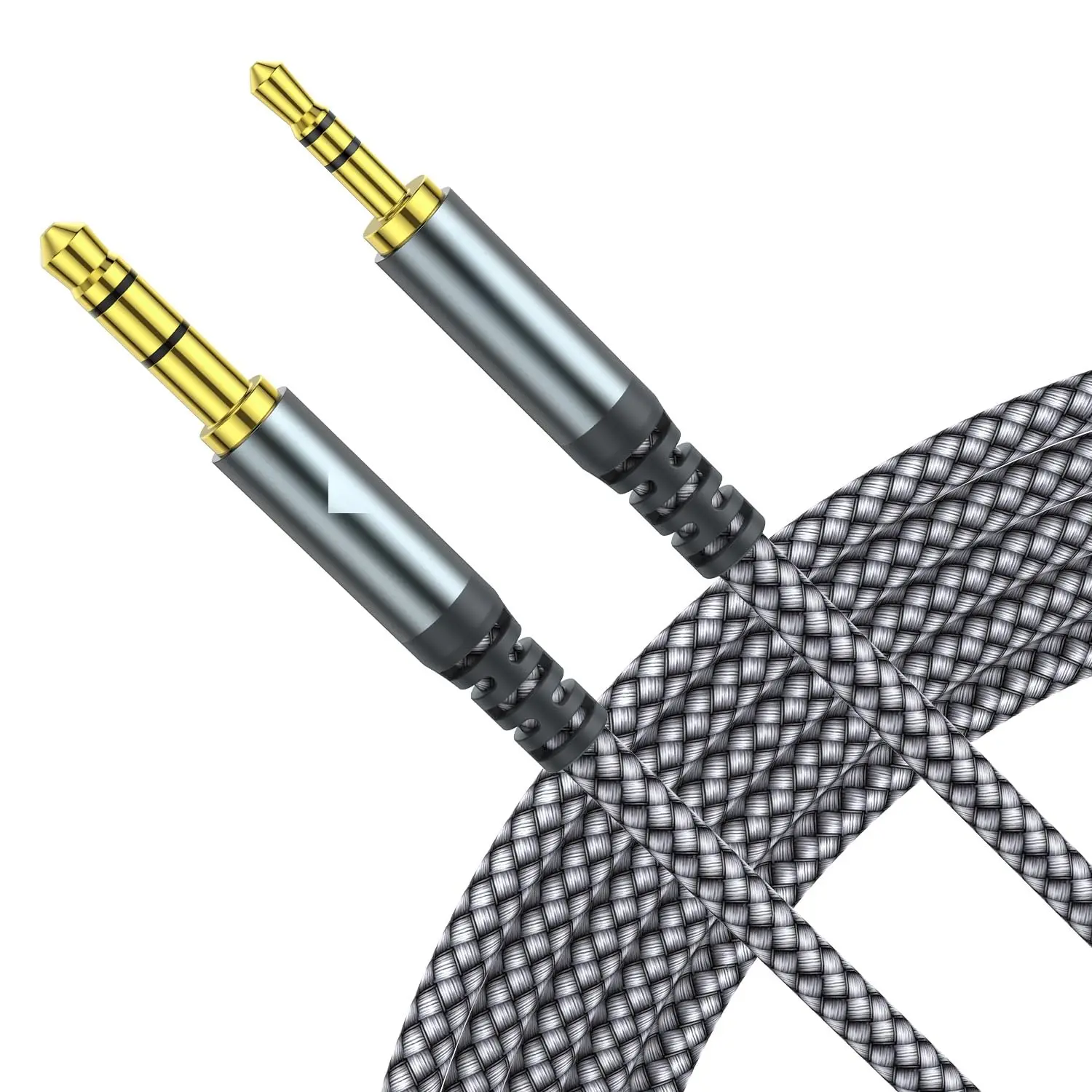 3.5mm to 2.5mm Aux Audio  (5FT), Audio Cord Compatible with SoundTrue Soundlink  700 QuietComfort QC45 QC35II QC35 QC25 Noise Cancelling Headphones,NC700 -Ear 2 OE2 OE2i (Grey)
