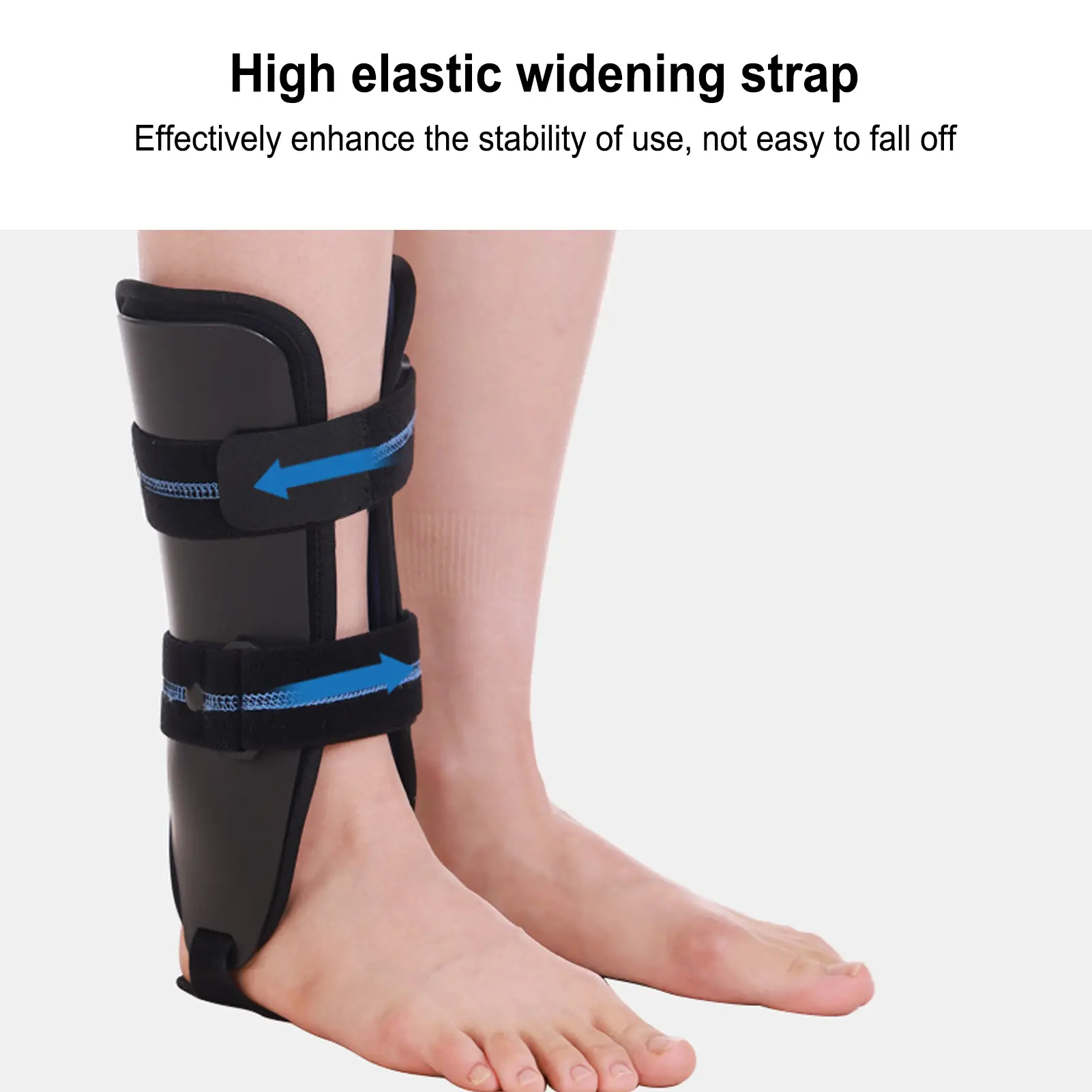 Ankle Stabilizer Brace Adjust Tightness Foot Support Stabilizing Splint for Foot Injuries Ankle Stabilizing Stirrup Splint