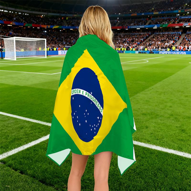 2026 World Cup Wearable Flag Cape,National Flag for Sports Events Soccer Match Fan Gear Celebrations