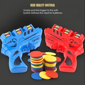 Interactive Foam Launcher Gun, Perfect Birthday Gift for Boys and Girls, Ideal for Halloween and Christmas