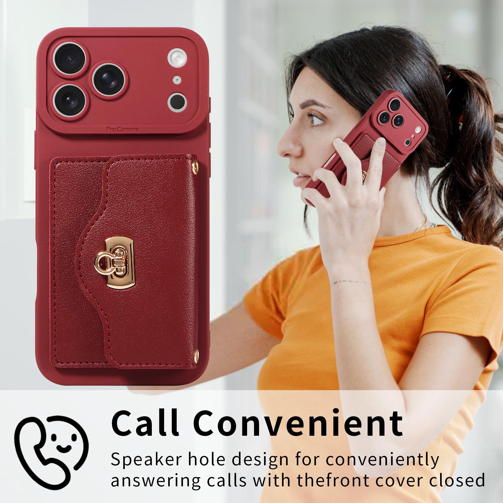 iPhone 17 Pro Max Case with Stand Full Body Protection Air Cushion Shockproof Cover for Apple Phones