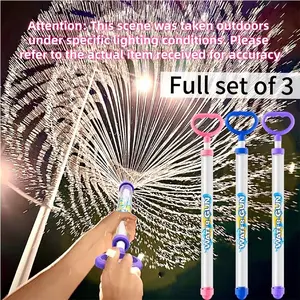 Summer Children Fireworks Water Gun Toys, Pull-Style Spray Guns, Outdoor Pool Beach Party Props, Boys Girls Birthday Gift, Summer Party Gifts