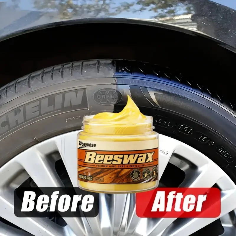 Car Interior Renovation Wax, Plastic Part Care, High Gloss Finish, Paint Yellowing Repair, Dashboard Polish, Automotive Maintenance