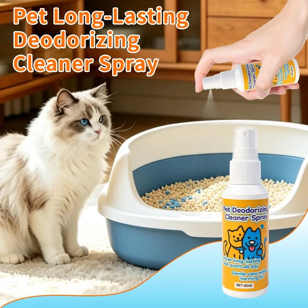 Pet Living Atmosphere Care Spray for Dogs & Cats, Mild Gentle Formula, Safe for Puppy and Kitten, Ideal for Indoor Corners