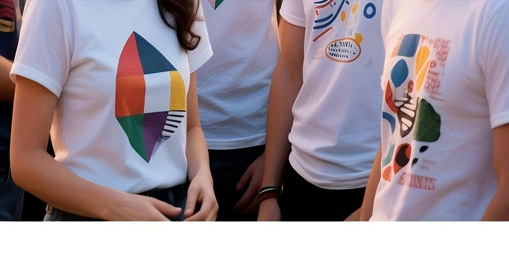 Personalized men's T-shirt, casual pure cotton short-sleeve printed top. Graduation season--your text/images/family photos/pet pictures/company logo/work uniform/couple/friends, anniversary/Thanksgiving/Easter