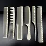 6-Piece Professional Haircut Comb Set, Precision Measurement, Durable Material, Salon Tools, Barber Combs, Ideal for Barbers, Beauty Schools