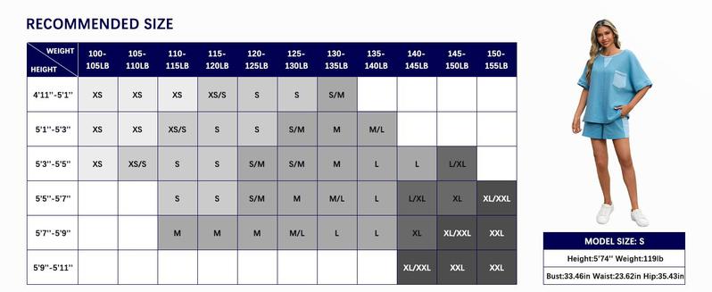 Imily Bela Womens Summer Waffle Knit 2 Piece Outfits Oversized T Shirt Casual Shorts Loungwear Short Sets