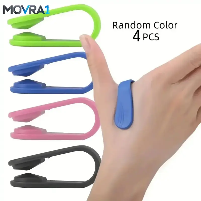 MOVRA1 4-Piece Tiger Mouth Massage Clips, Acupoint Health Instrument, Promotes Circulation and Relaxation, Tool, Acupressure Tool, Body Care