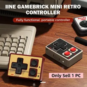 2026 New Iine Mini Controller for iPhone iPad Android, Portable Wireless Controller, Supports Tiktok Music Ppt Selfie, Perfect Gift