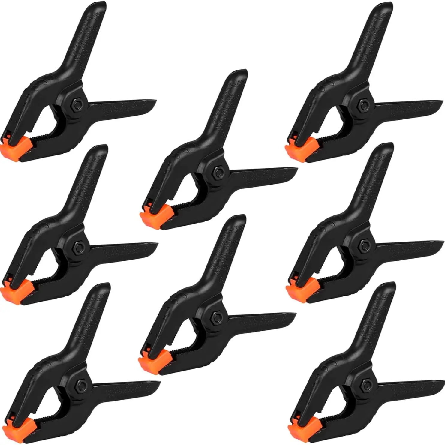 8-Piece 3-Inch Photography Background Clip Set, Spring Clips, Clamps for Backdrop, Waterproof Fabric, Crafts, Pool Covers, Studio Use