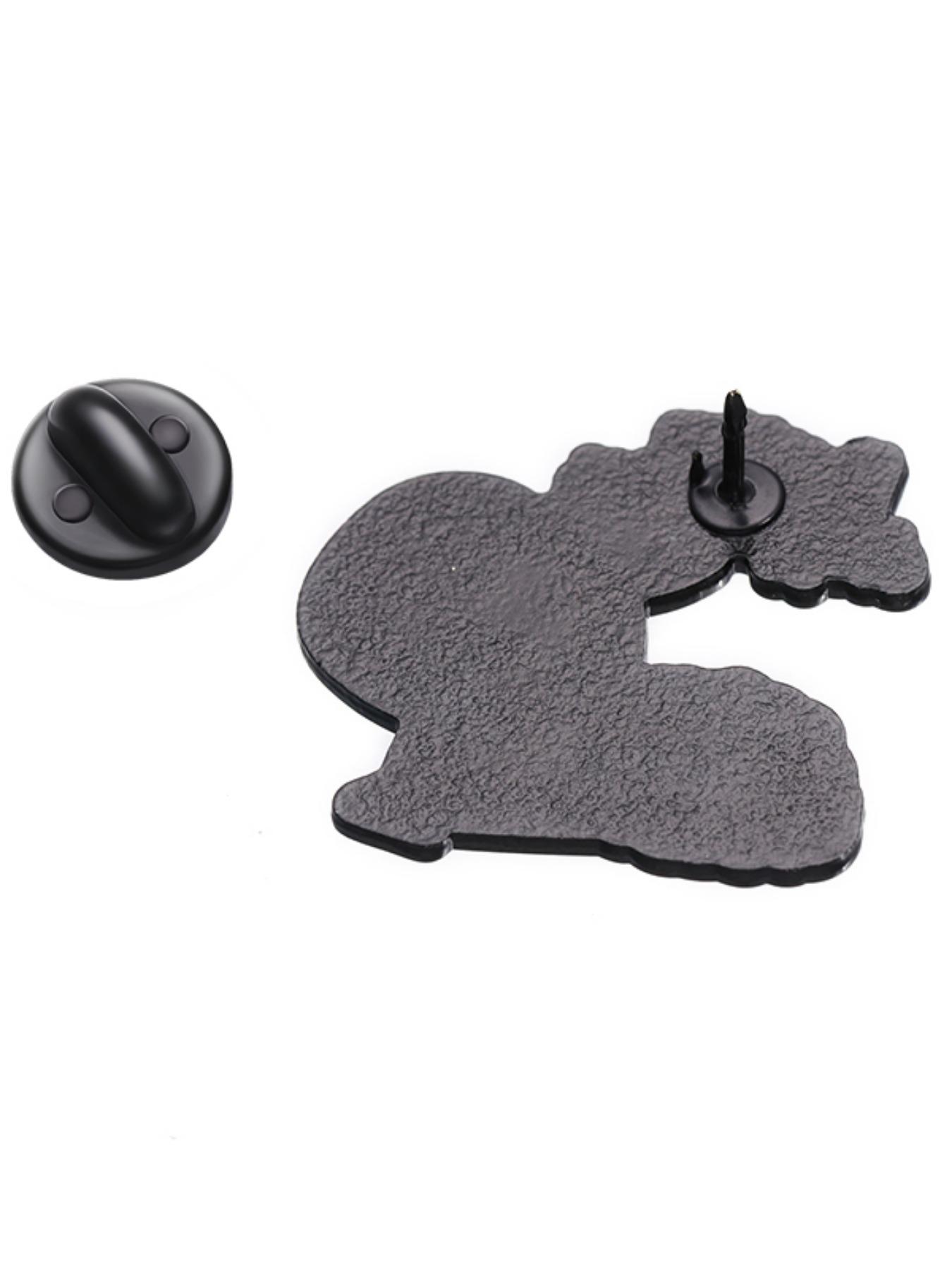 Unisex Cute Letters Design Brooch, Novelty Creative Trendy Clothes Brooch, Fashionable Accessories As Gift for Daily Decor