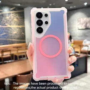Luxury Laser Chameleon Magnetic Phone Case, Fashion Protective Shockproof Cover for Samsung Galaxy S26 Ultra/s25 Ultra S24 Ultra S23 Ultra S22 Ultra Accessories