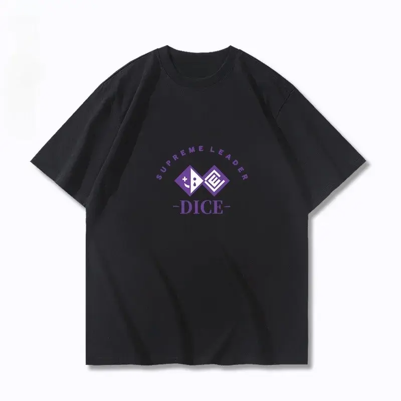 Anime Game T-Shirt Danganronpa Kokichi Oma Cotton T-Shirt Men Women Fashion Oversized T Shirt Harajuku Tees Tops Anime Clothing